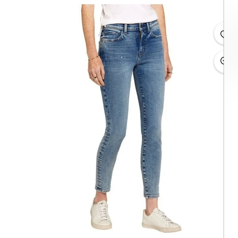 Current/Elliott The Stiletto Skinny Leg Medium Wash Jeans Size‎ 28